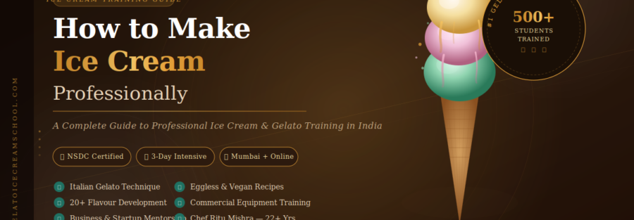 Ice cream making course